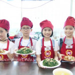 ảnh thực tế khóa học nấu ăn cho trẻ em 15 tại Học Món Việt