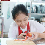 ảnh thực tế khóa học nấu ăn cho trẻ em 16 tại Học Món Việt