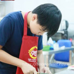 ảnh thực tế khóa học nấu ăn cho trẻ em 17 tại Học Món Việt