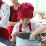ảnh thực tế khóa học nấu ăn cho trẻ em 22 tại Học Món Việt