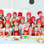 ảnh thực tế khóa học nấu ăn cho trẻ em 32 tại Học Món Việt
