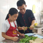 ảnh thực tế khóa học nấu ăn cho trẻ em 4 tại Học Món Việt