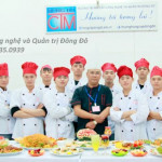 ảnh thực tế sinh viên trung cấp nấu ăn 12 trường Trung cấp Công nghệ và Quản trị Đông Đô